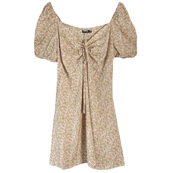 Nasty Gal Floral Mini Dress - Size 14 - NWT - Picture 5 of 9